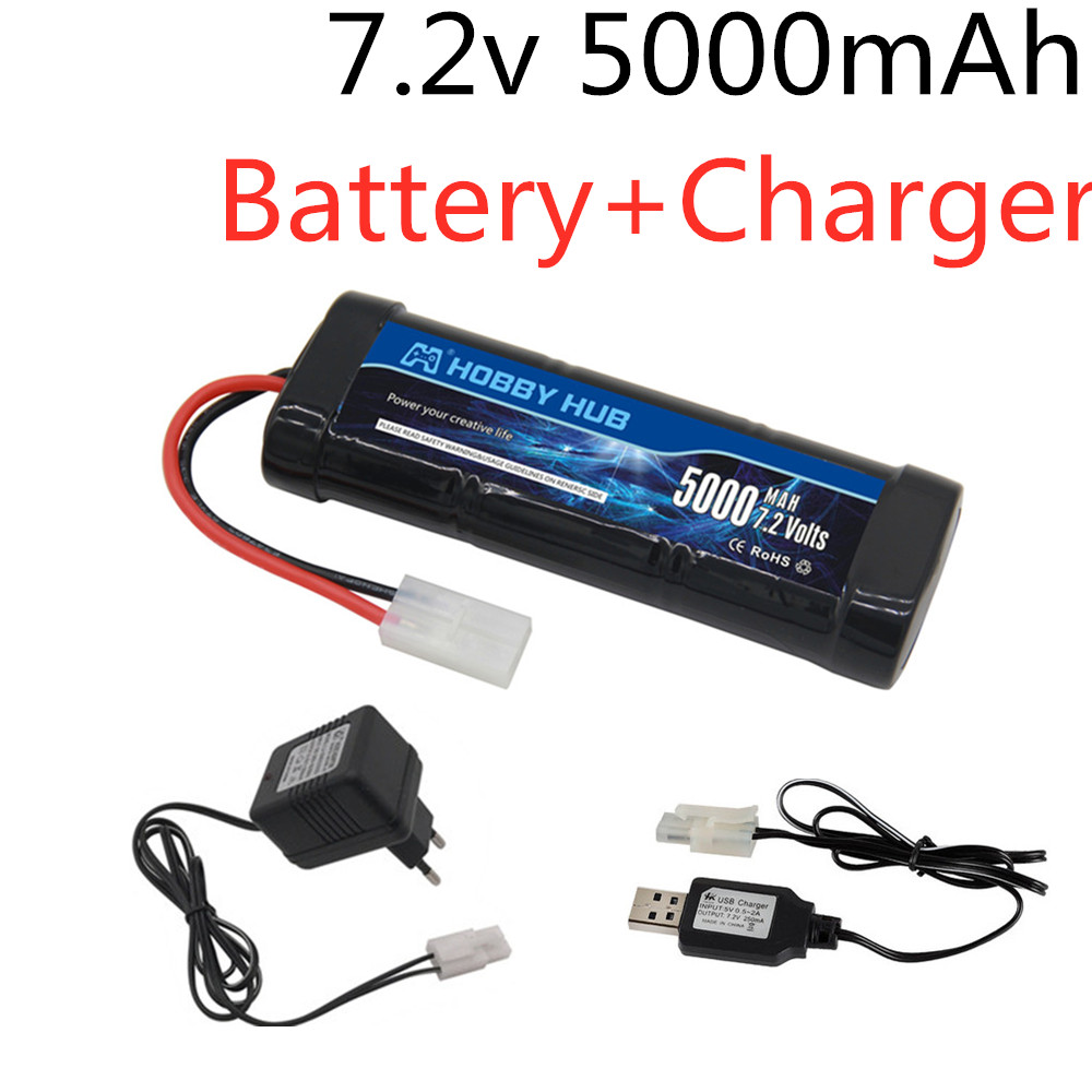 Rc Hobby Boat - Batteria Ni-MH da 7,2 V 5000