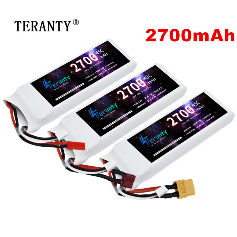 Rc Hobby Airplanes - 1/3PCS 2S 7.4V Lipo Batteria 2700mAh