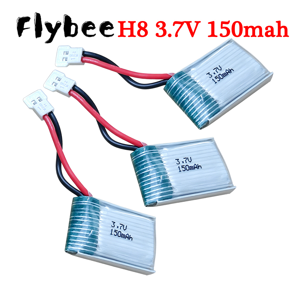 Rc Hobby Airplanes - Batteria ricaricabile XH2.54, 3.7V 150mAh 651723