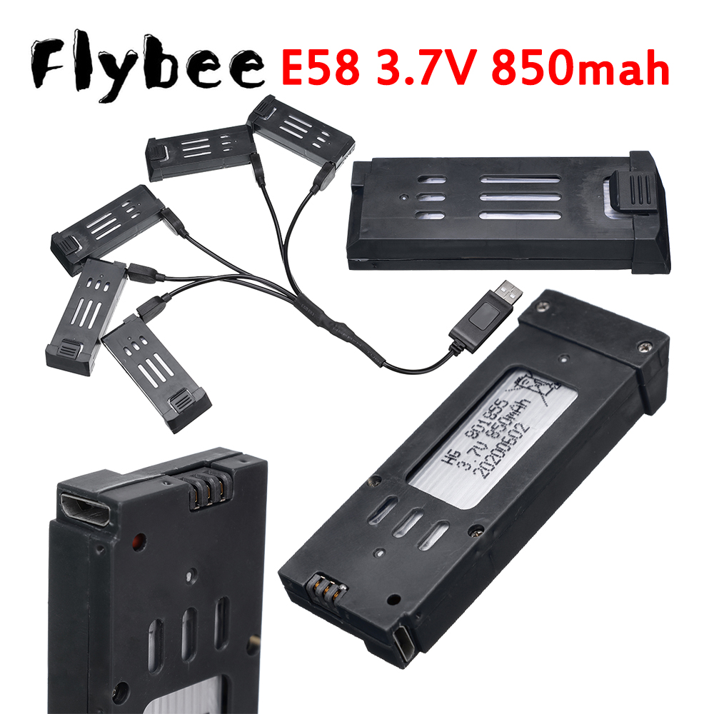 Rc Hobby Airplanes - Batteria RC per Drone 3.7V 850mAh