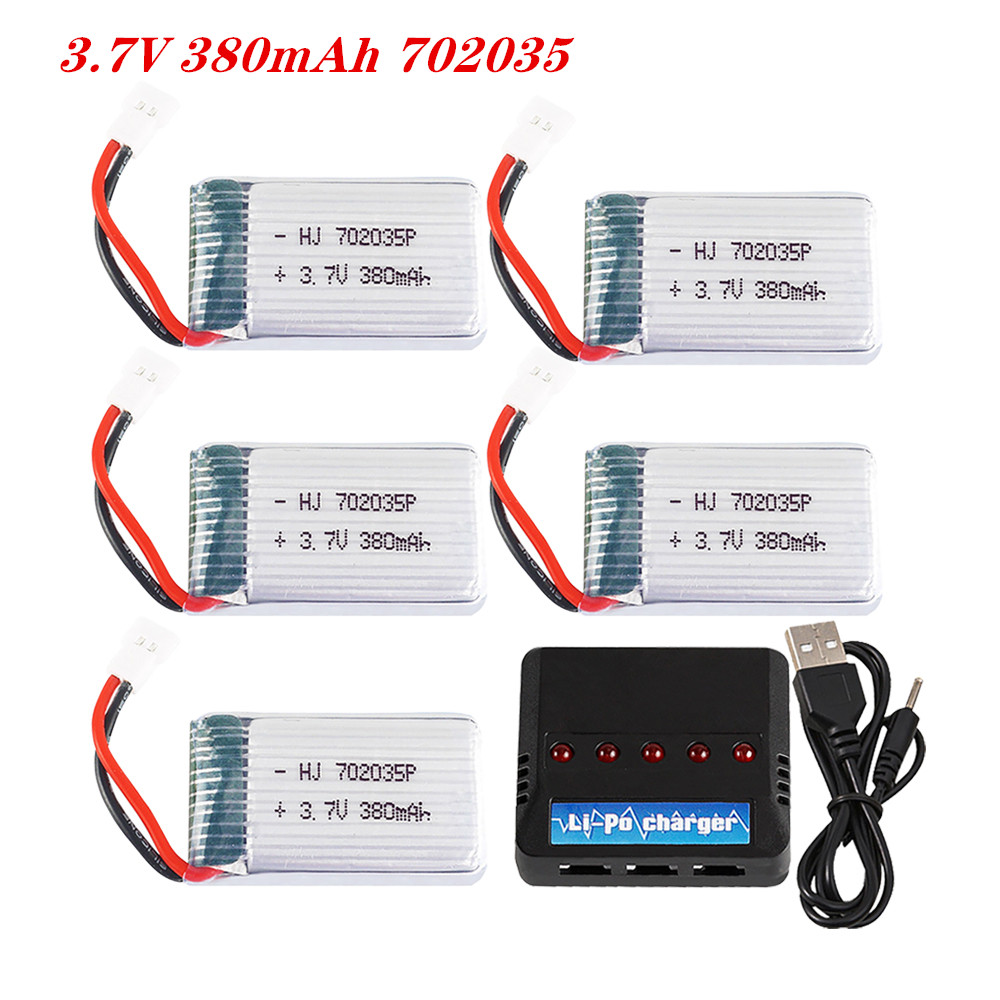 Rc Hobby Helicopter - Batteria ricaricabile 3.7V 380mah 702035 Lipo