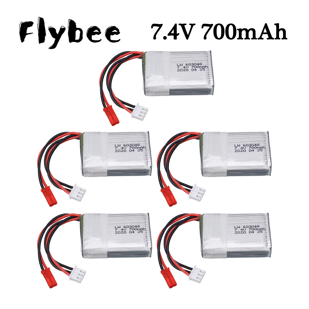 Rc Hobby Helicopter - Batteria Lipo 7.4V 700mAh 25c per