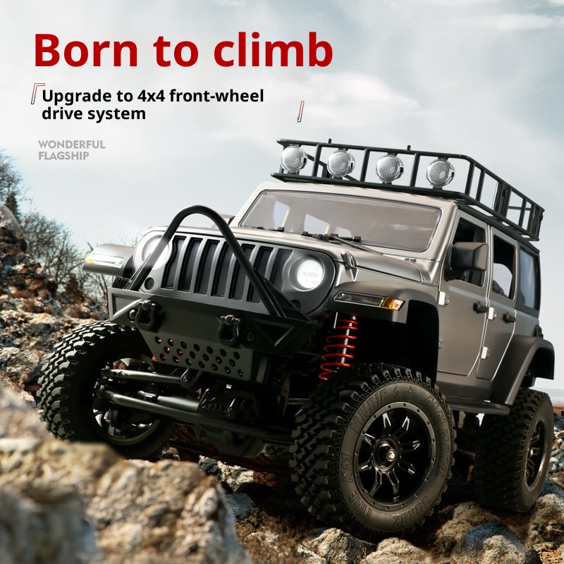 Rc Jeep Hobby - Mn Mn128 RC Crawler 1:12 Scala