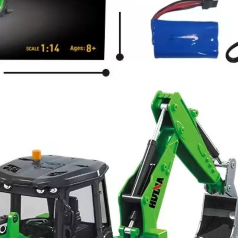 Rc Hobby Toucan - Offerta USA: Escavatore Telecomandato HUINA 1/14