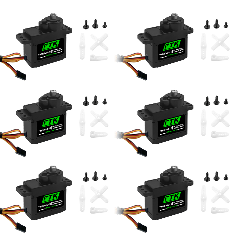 Rc Hobby Model - Servo Digitale PTK 7452 MG-D 9g