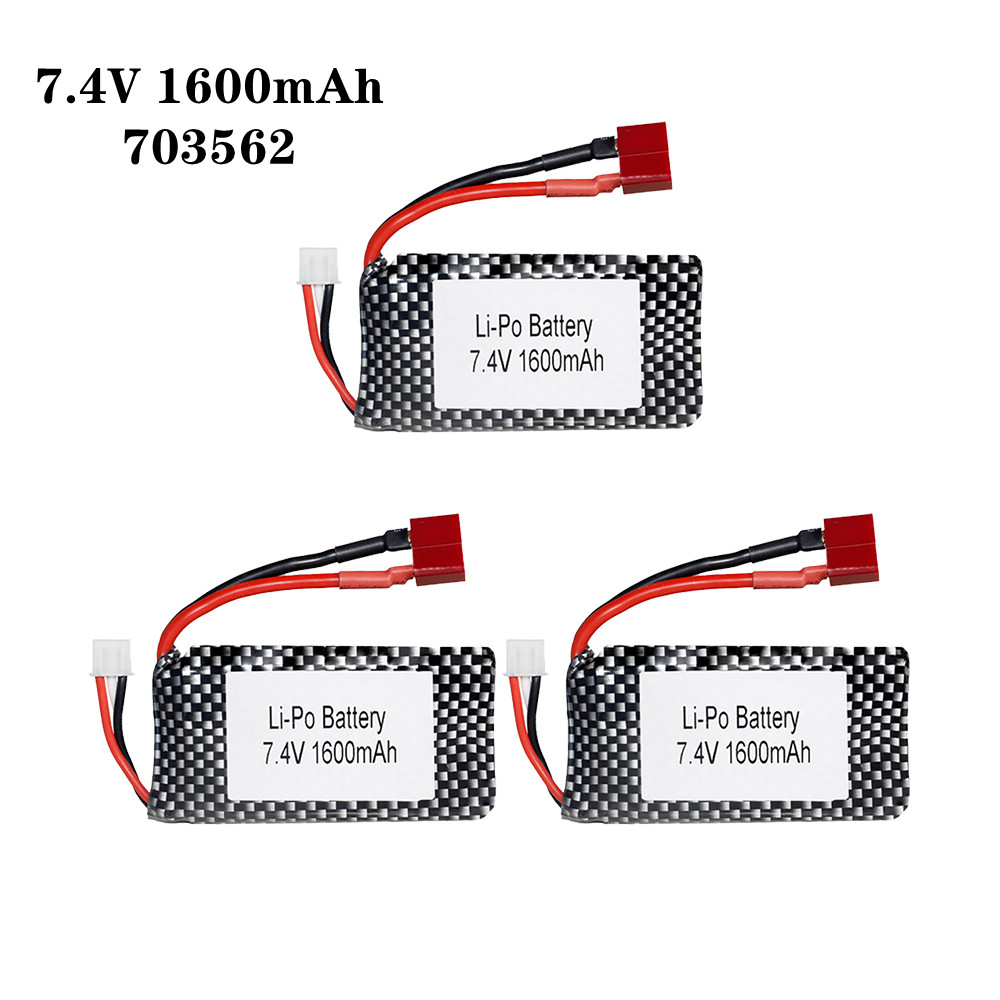 Rc Hobby Helicopter - 1/2/3 pz/lotto 7.4v 1600mah 703562 25C
