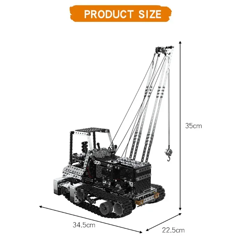 Gru RC in Metallo Fai-da-Te co - Rc Hobbies recensione e prezzo
