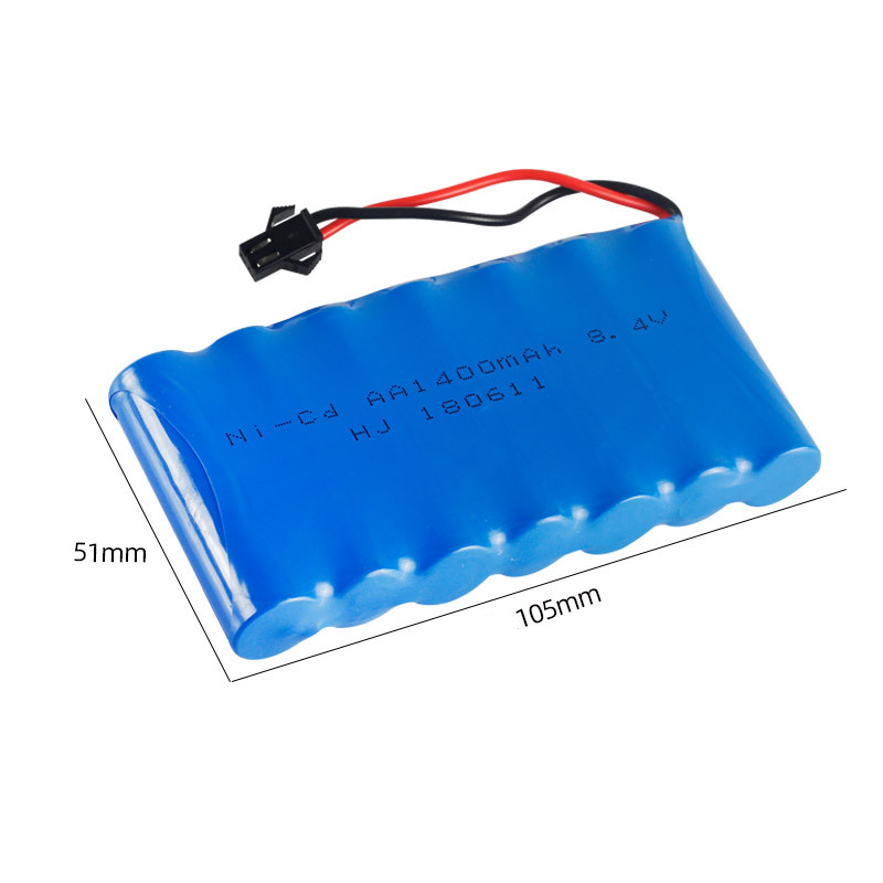 Batteria ricaricabile Ni-CD 8. - Rc Hobby Boat recensione e prezzo