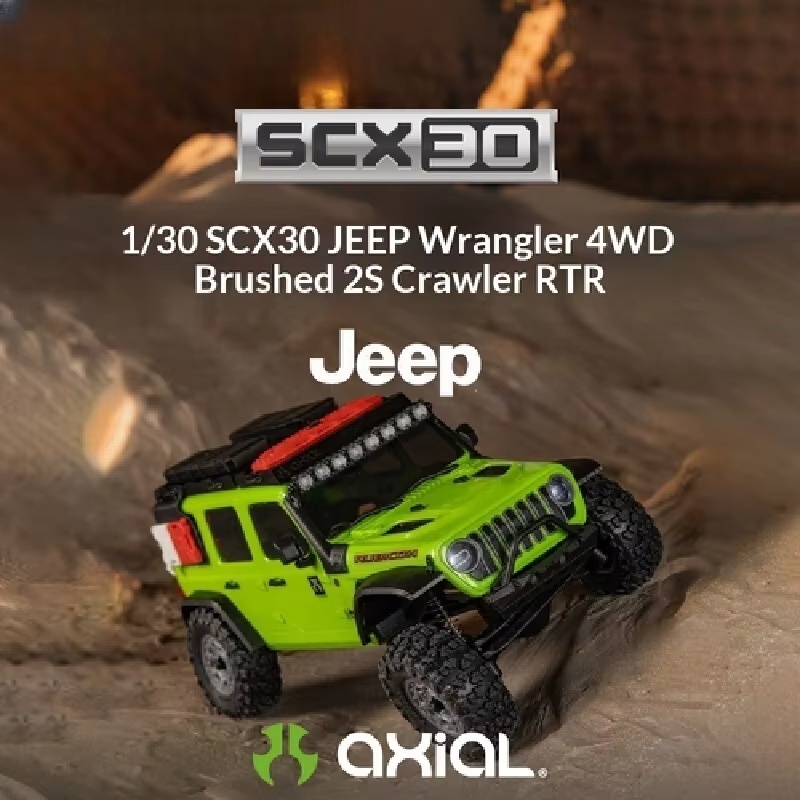 AXIAL 1/30 SCX30 Jeep Wrangler - Rc Jeep Hobby recensione e prezzo