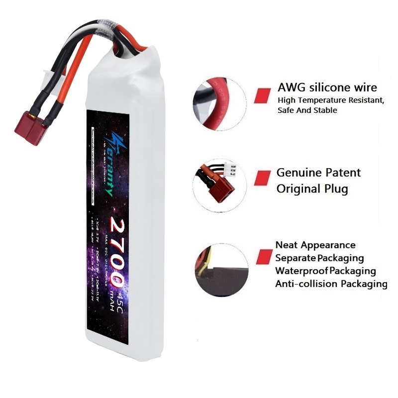 1/3PCS 2S 7.4V Lipo Batteria 2 - Rc Hobby Airplanes recensione e prezzo
