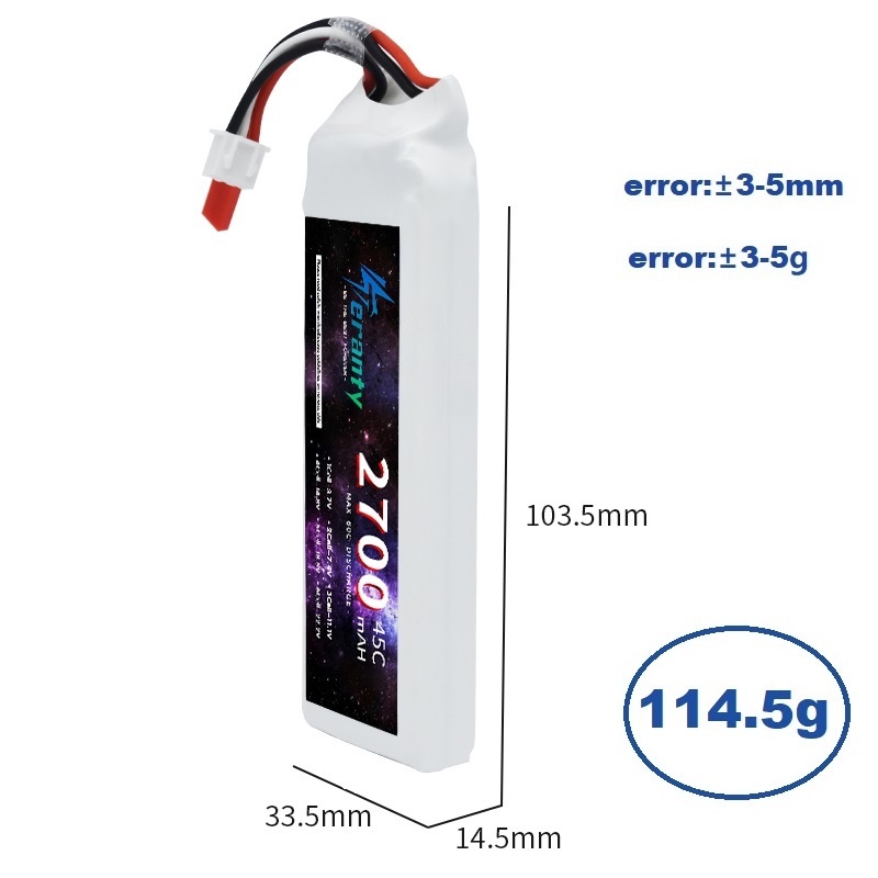 1/3PCS 2S 7.4V Lipo Batteria 2 - Rc Hobby Airplanes recensione e prezzo