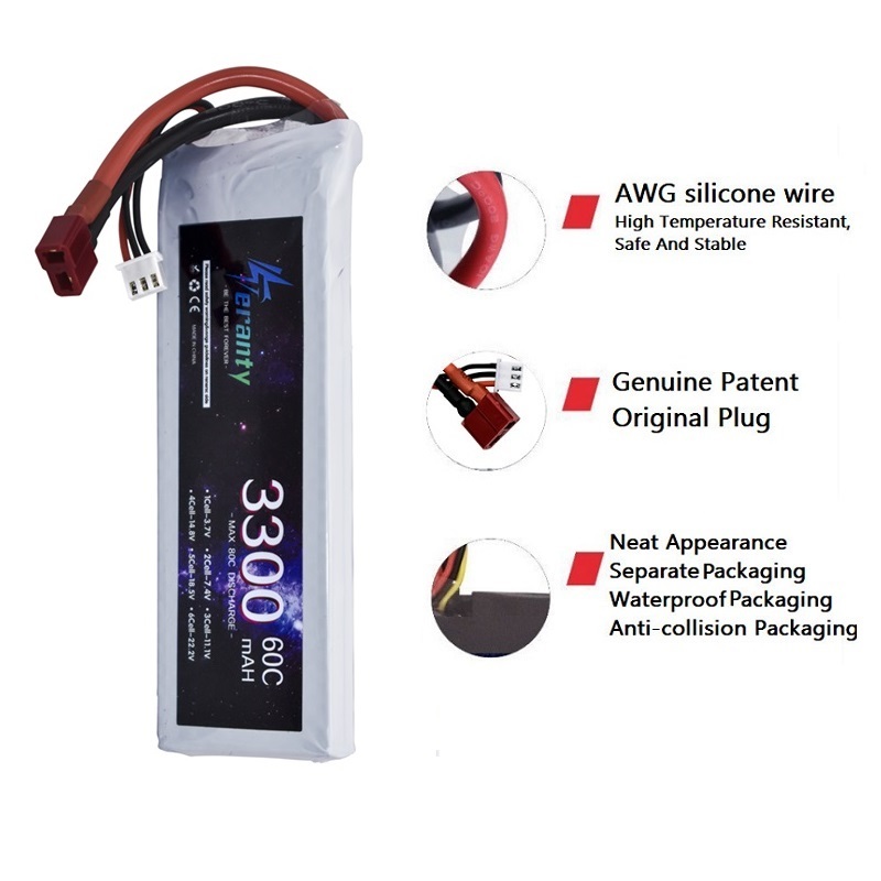 Batteria LiPo 2S 7.4V 3300mAh  - Rc Hobby Model recensione e prezzo