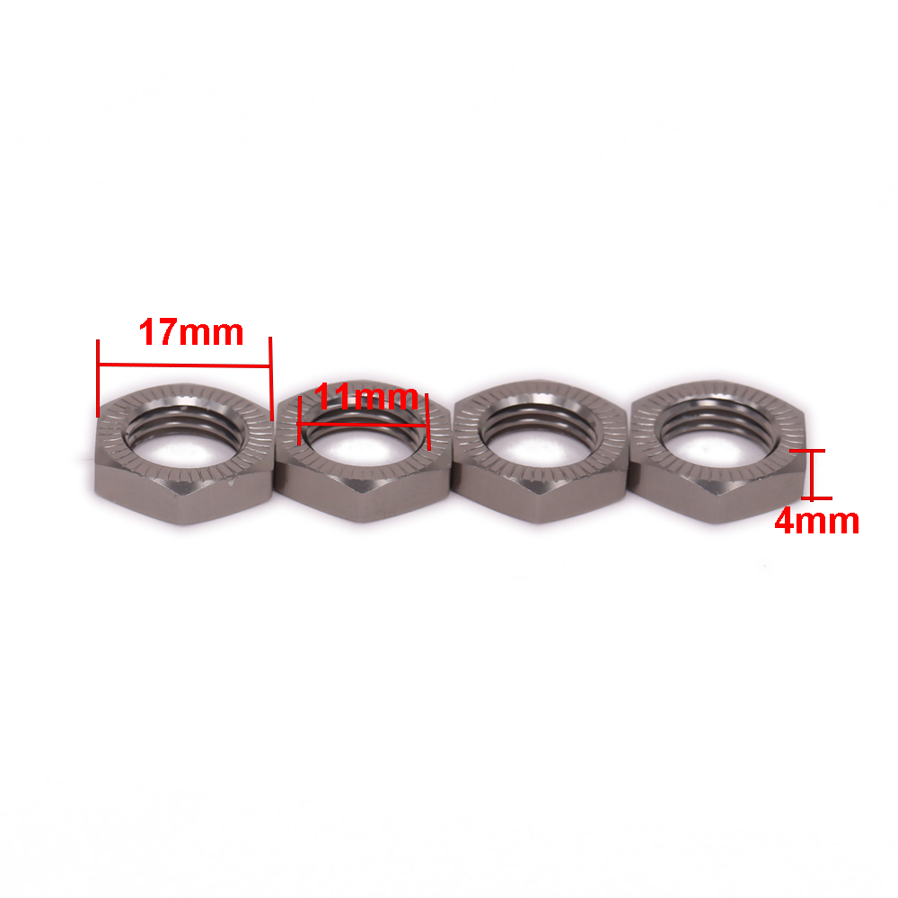 4 pz M17 17mm ruota esagonale  - Rc Hobby Nut recensione e prezzo