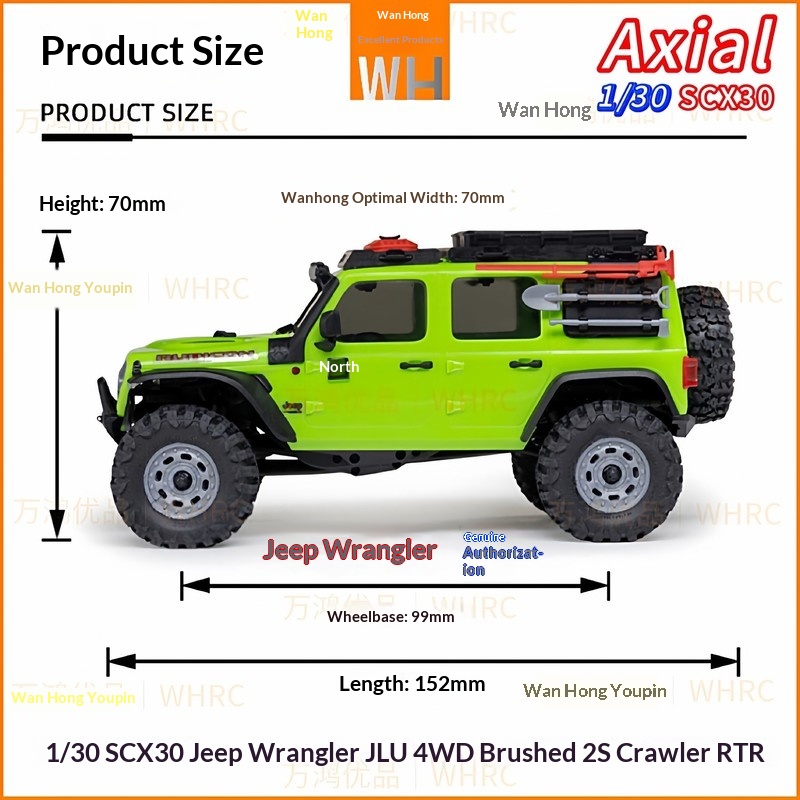 Axial 1/30 SCX30 Jeep Wrangler - Rc Jeep Hobby recensione e prezzo