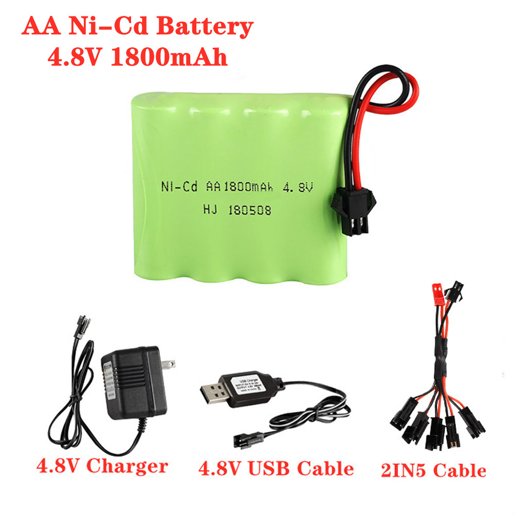 Batteria 4.8V 1800mAh Ni-Cd AA - Rc Hobby Boat recensione e prezzo