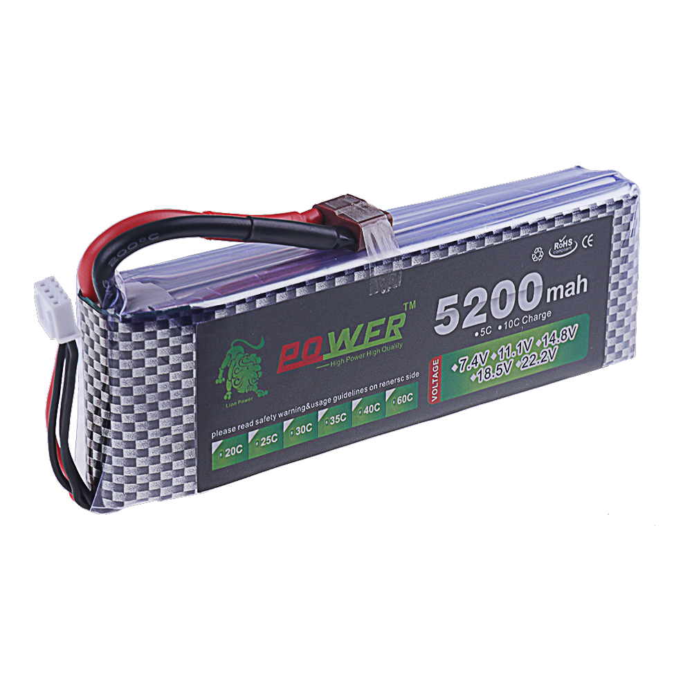 3S Lipo Batteria 11.1V 5200mah - Rc Hobby Airplanes recensione e prezzo
